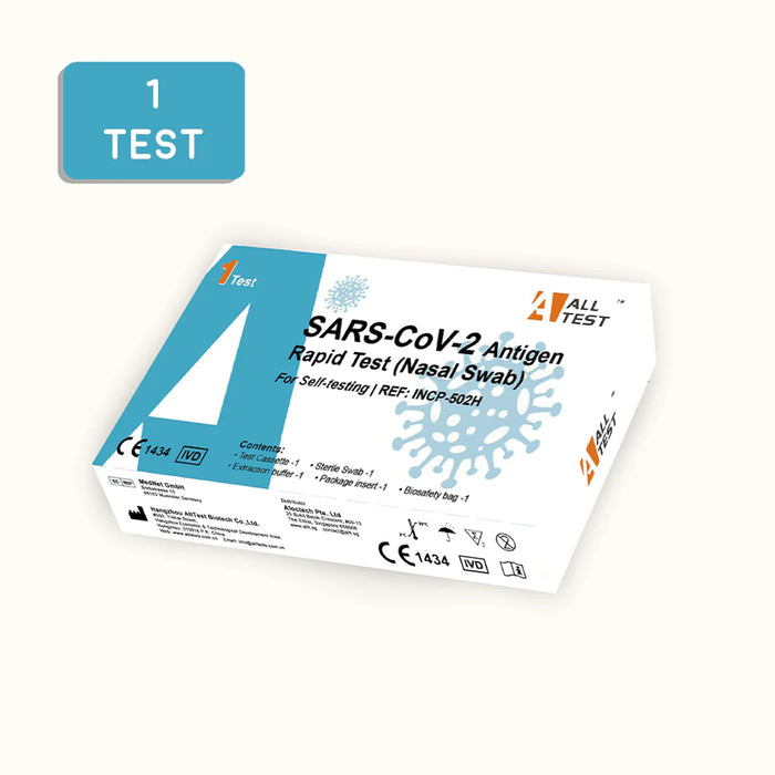 ALL TEST COVID-19 ART ANTIGEN RAPID TEST KIT (1 TEST/BOX)