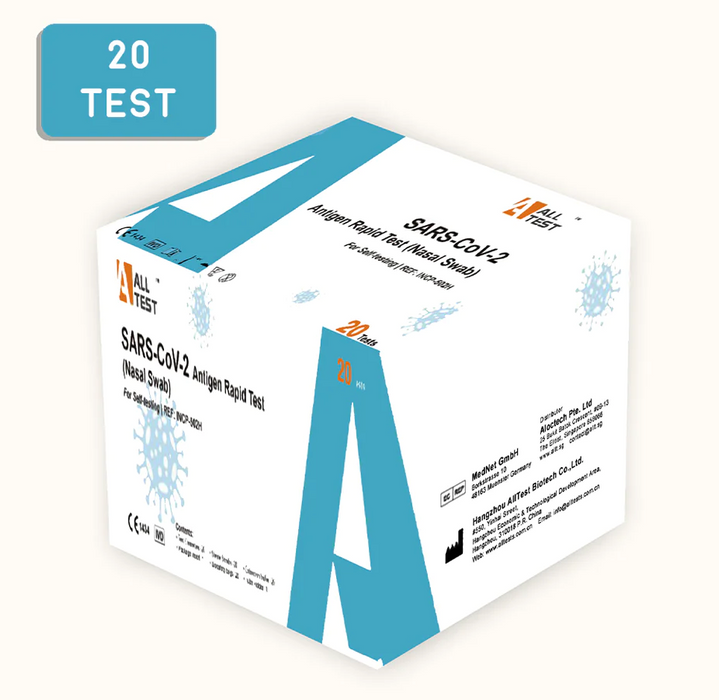 ALLTEST COVID-19 ART ANTIGEN RAPID TEST KIT (20 TESTS/BOX)