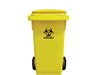 Biohazard Waste Disposal Bin 120 Litre Comes with Wheels & Logo