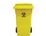 Biohazard Waste Disposal Bin 240 Litre Comes with Wheels & Logo